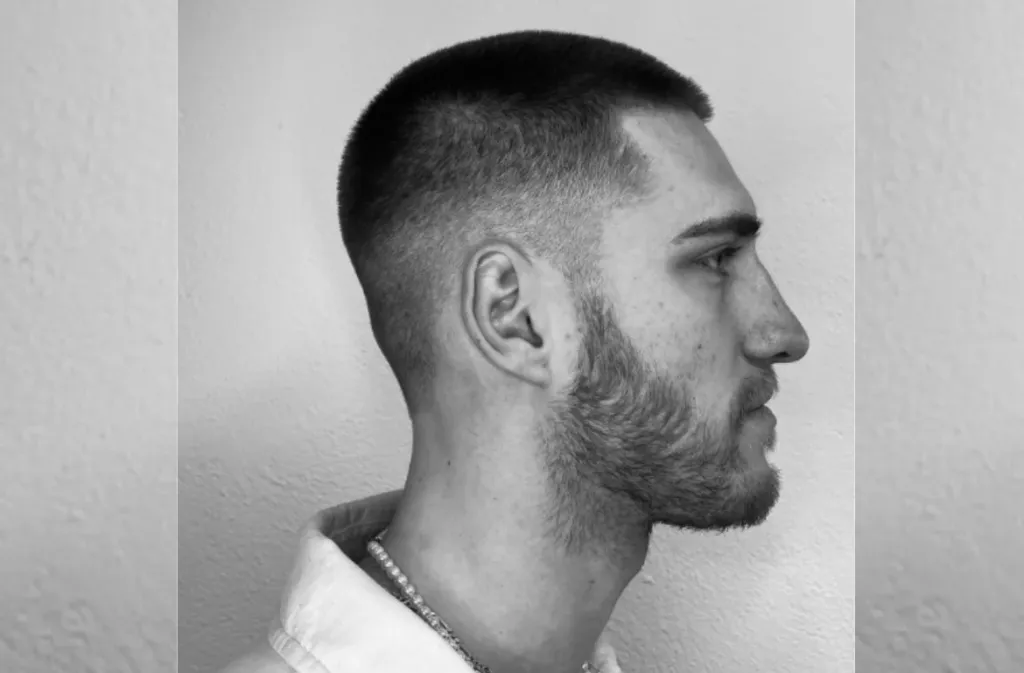 Buzz Cut Fade for Military