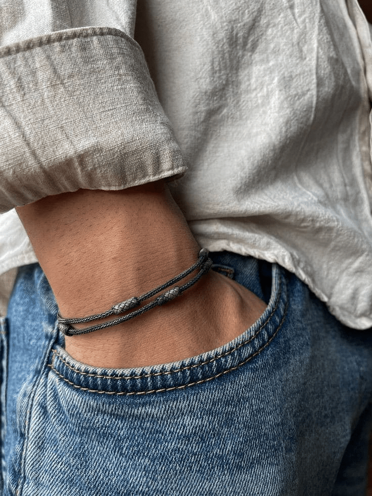 Woven Bead Bracelet