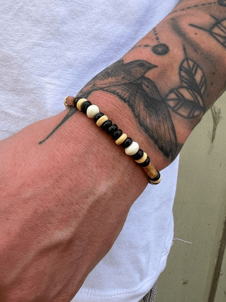 Woven Bead Bracelet