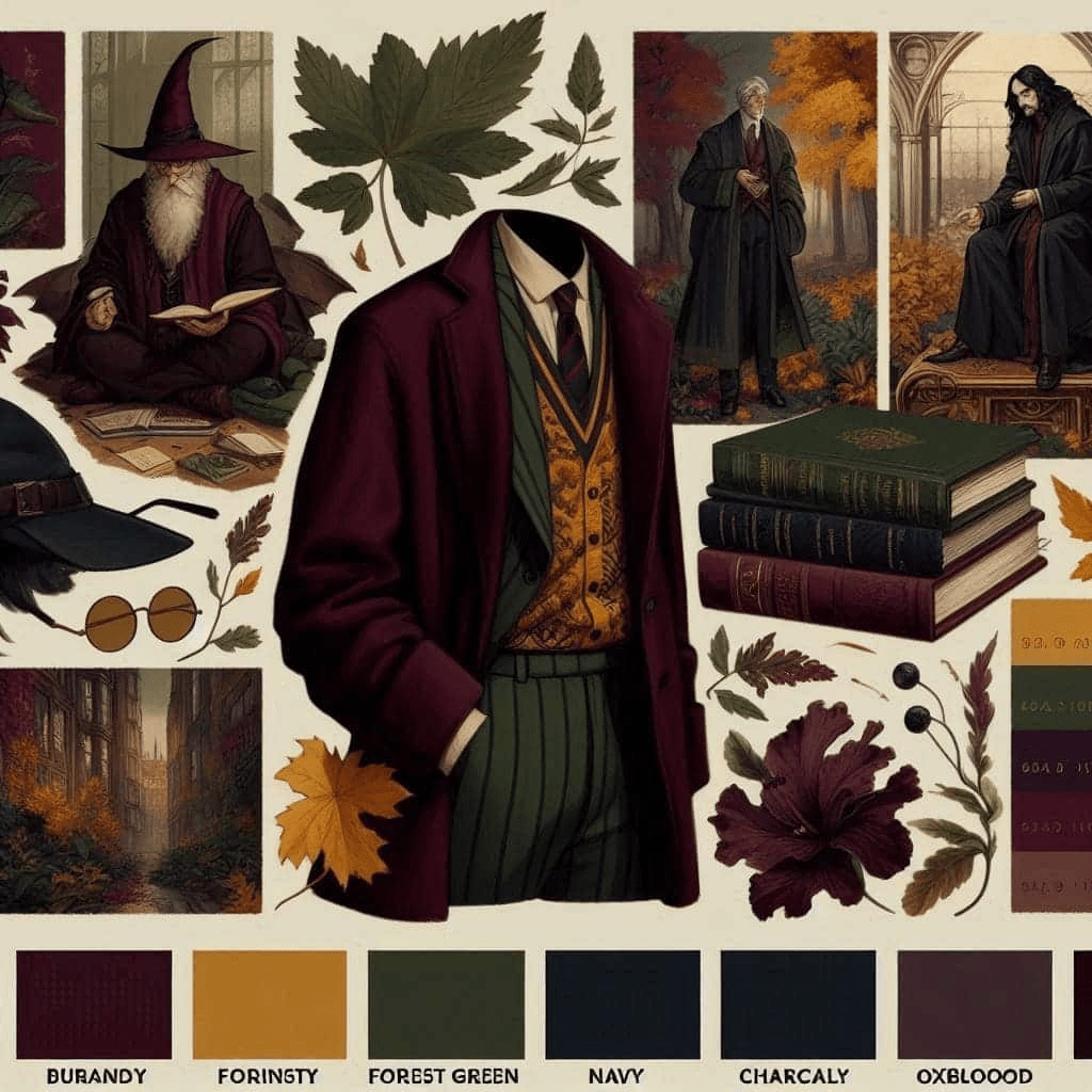 The Dark Academia Color Palette: