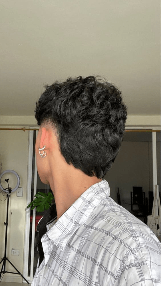 Taper Fade Mullet