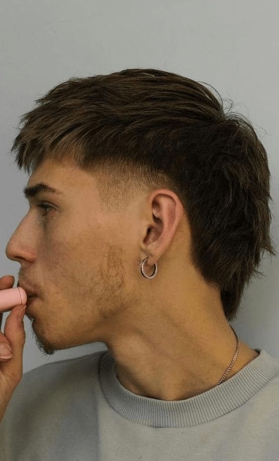 Mullet Fade Haircut for men Gallery