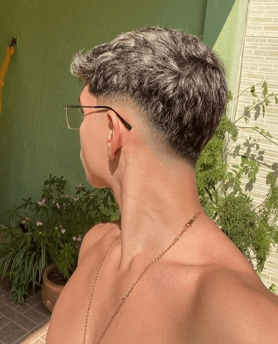 Mullet Fade Haircut for men Gallery