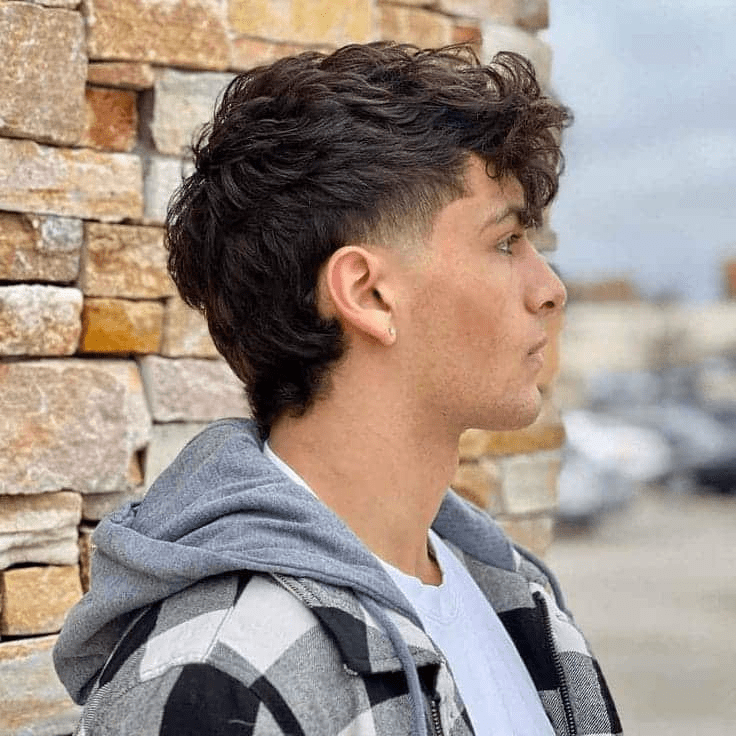 Mullet Fade Haircut for men Gallery