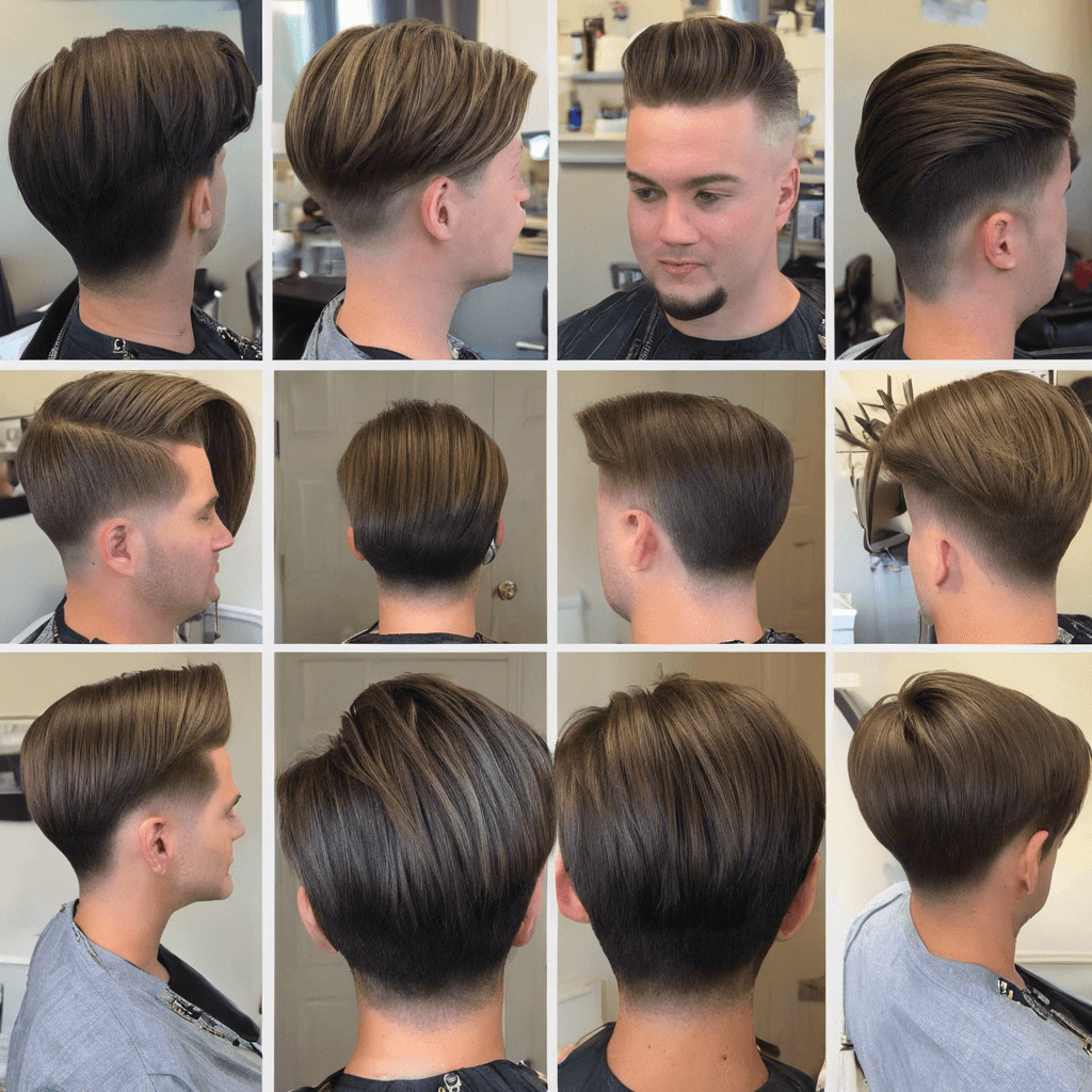 Tapered Blowout Haircut