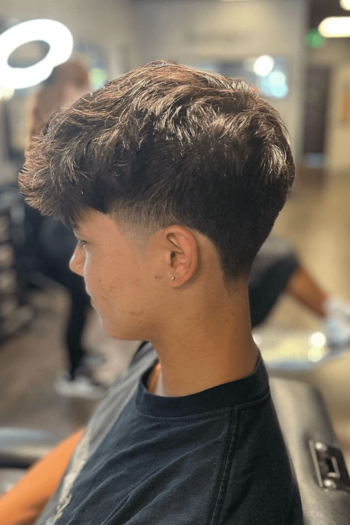 Low Taper Fade Haircut Gallery