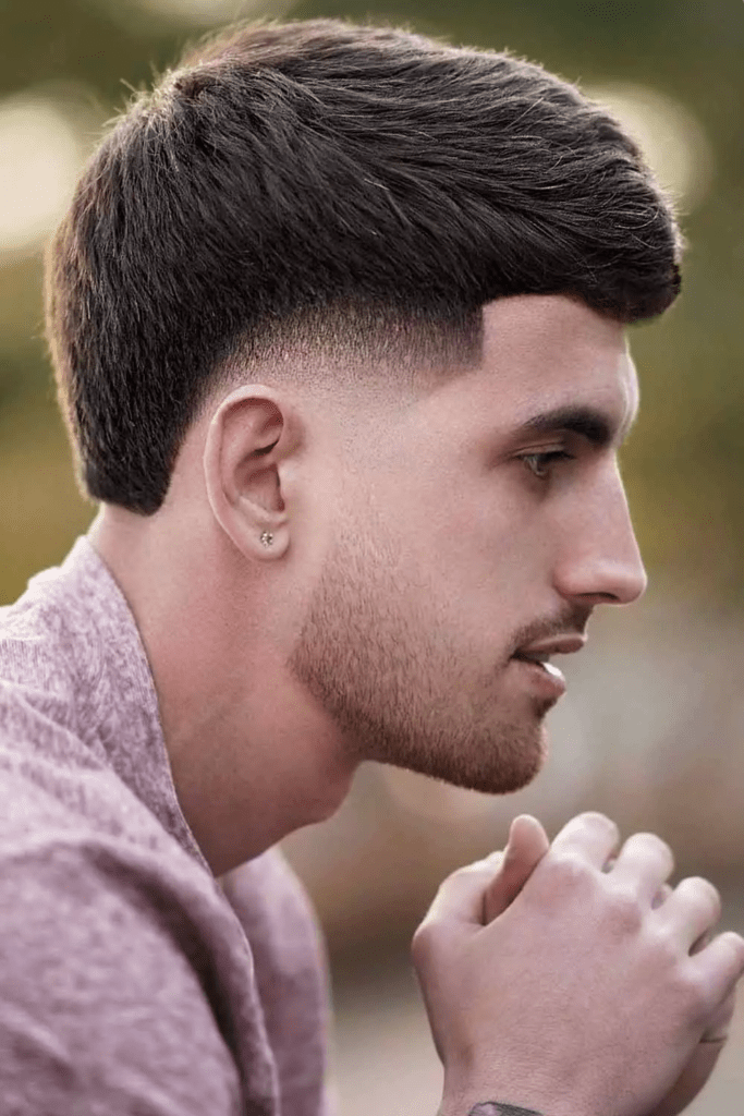 Short Mullet Haircut Men Gallery: