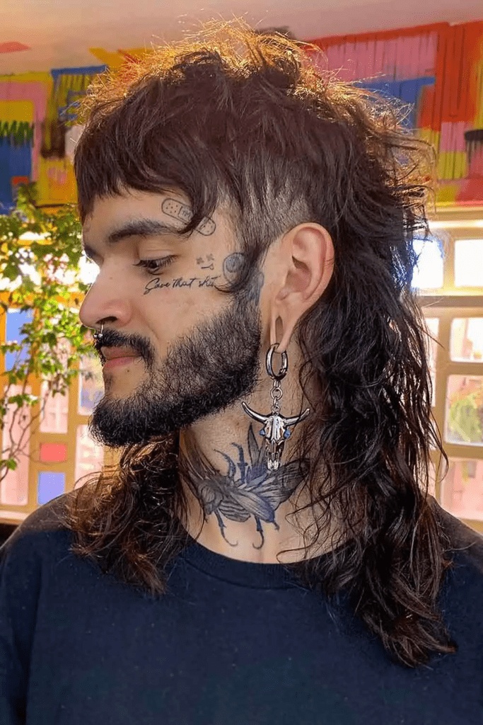 Short Mullet Haircut Men Gallery: