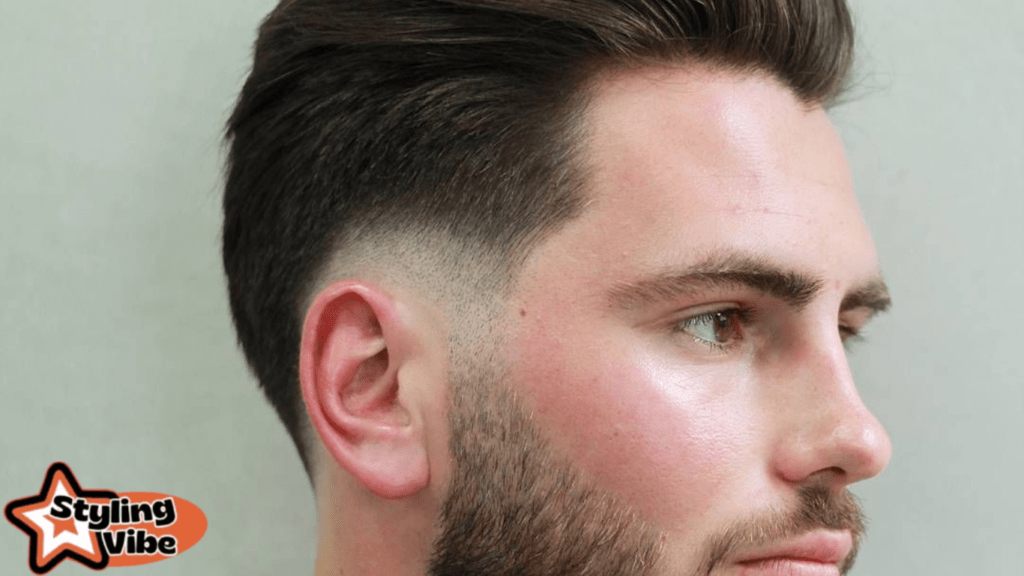 Drop Fade with Pompadour