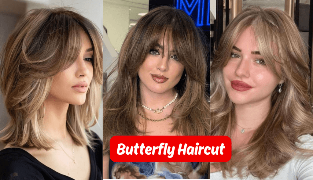 10 Styles of Butterfly Haircut with Bangs Variations