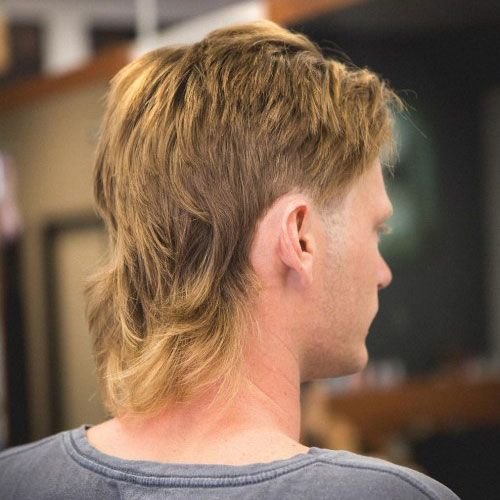 Long Straight Mullet