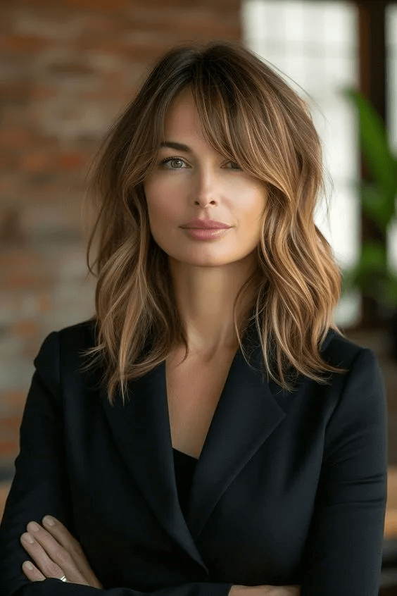 Shoulder length haircuts gallery