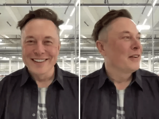 Elon Musk haircut gallery