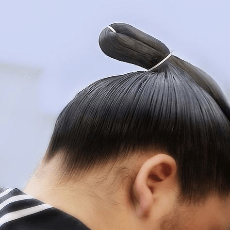 samurai haircut gallery