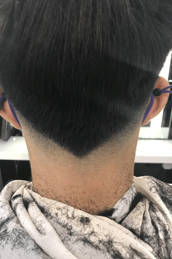 V-Shape haircut gallery