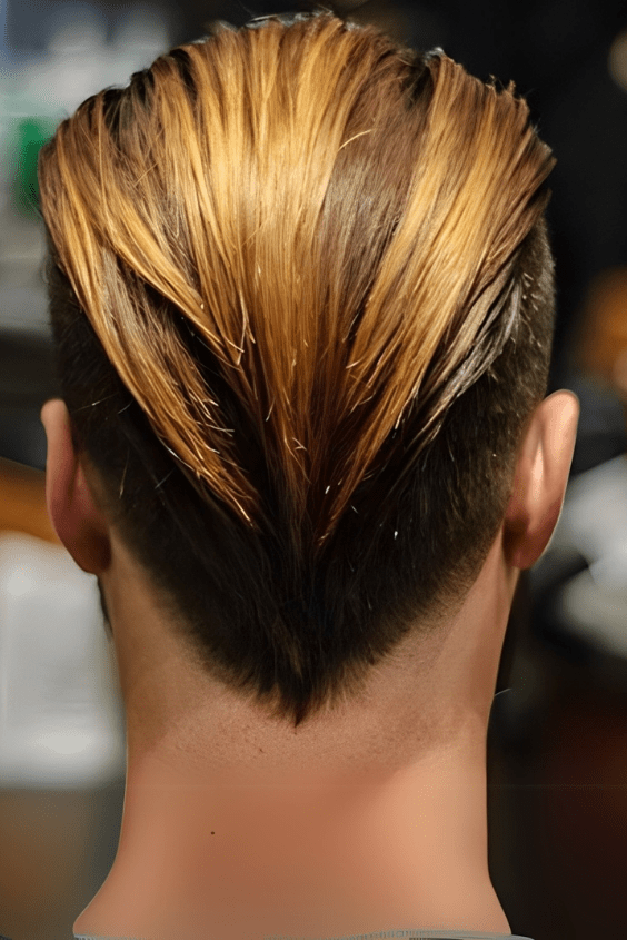 V-Shape haircut gallery