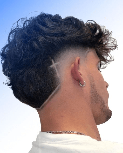 cross design haircut gallery