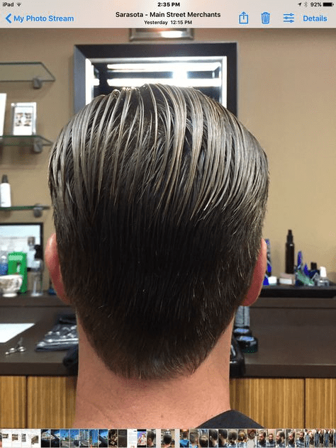 ducktail haircut haircut