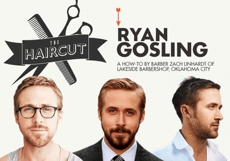 Ryan Gosling’s haircut gallery