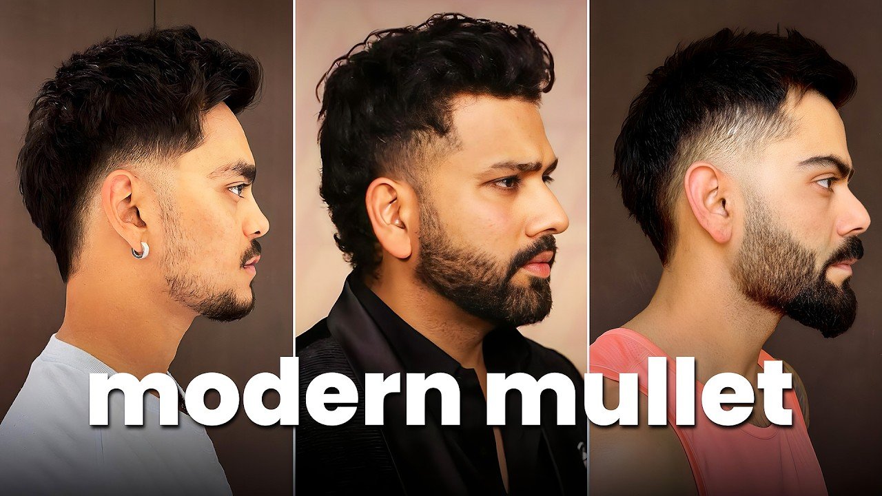 Trendy Mullet Haircut Styles for Modern Men