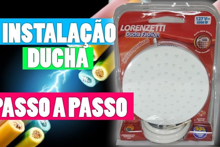 Ducha Fashion Lorenzetti: Estilo e Conforto Moderno