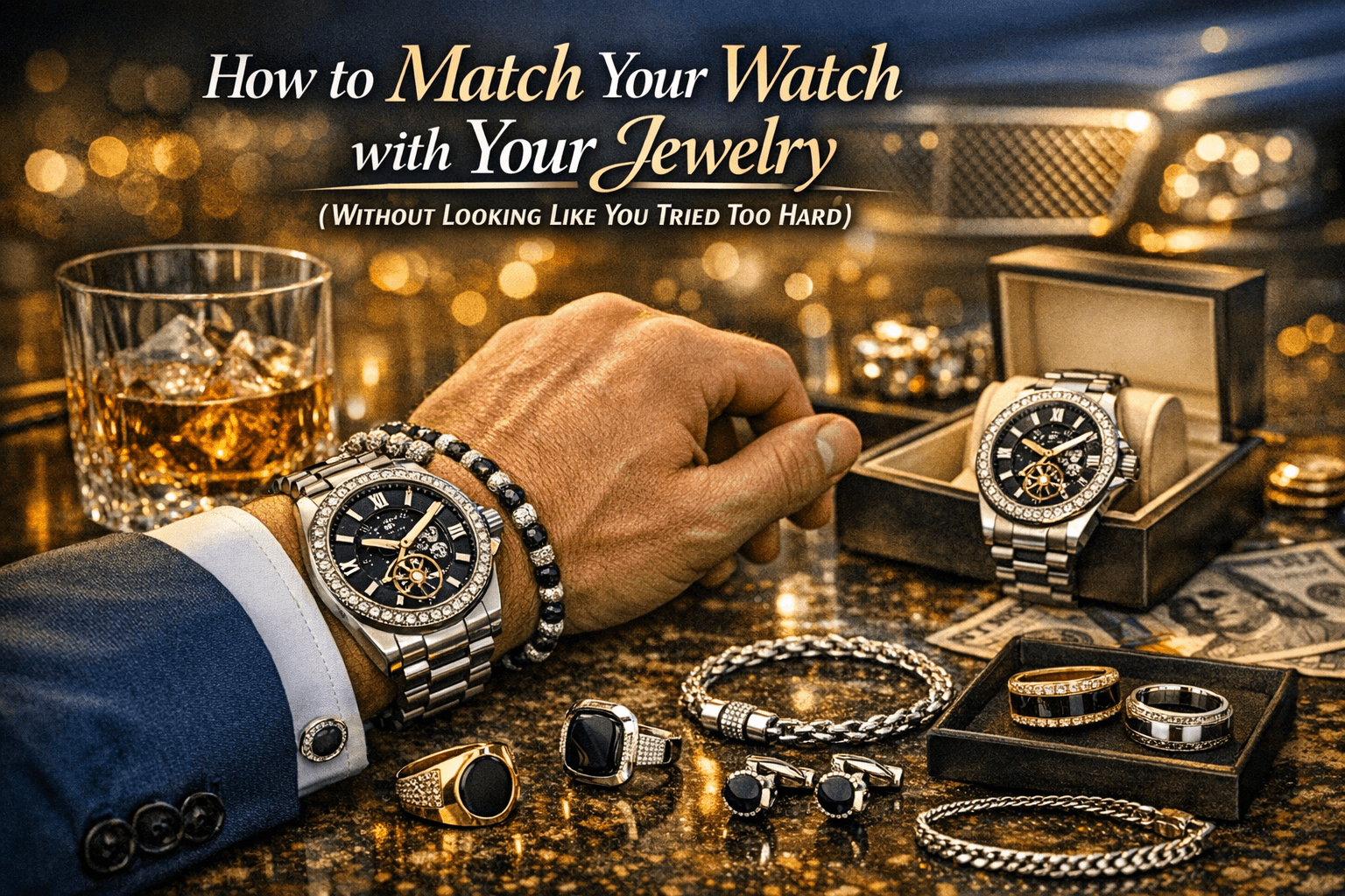 How to Match Your Watch with Your Jewelry (Without Looking Like You Tried Too Hard)