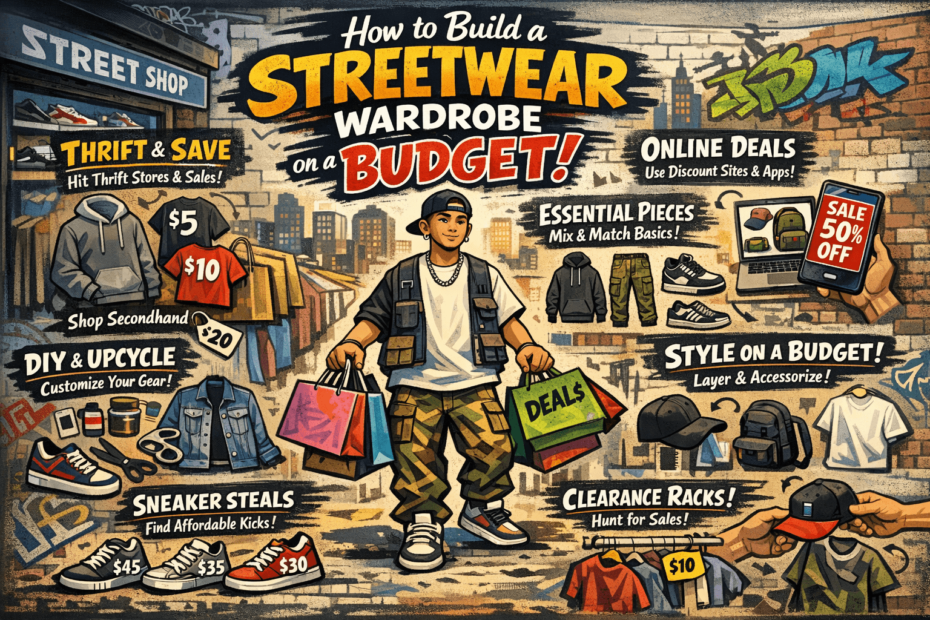 How to Build a Streetwear Wardrobe on a Budget